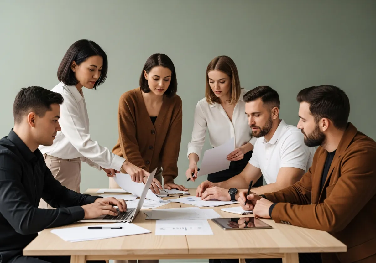 Expertenteam bei Beratung